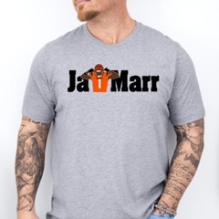 JA’MARR 1 | Cincinnati Football Soft Ring Spun Pre-Shrunk Cotton T-Shirt