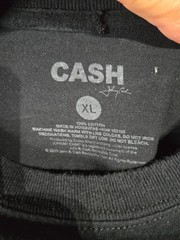 Johnny Cash T-Shirt Men’s Size XL The Man In Black Rock Country Music Artist Tee