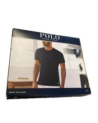 Polo Ralph Lauren Men’s Slim Fit W/ Wicking 3-Pack Crew Cotton Undershirts Small