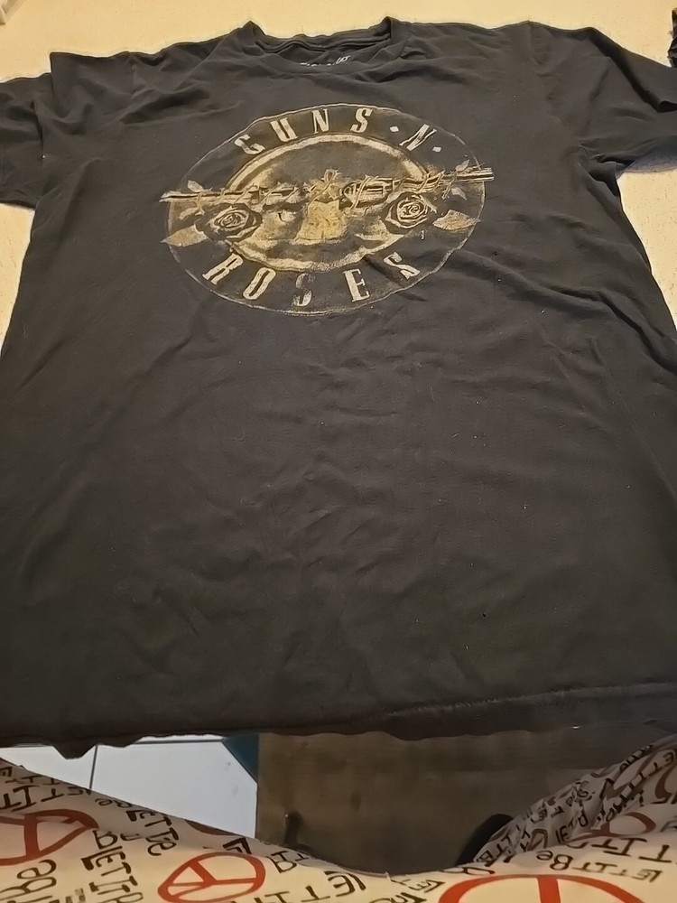 Guns N Rosed T Shirt Size Large Little Pin Hole As Pictured Pre-owned