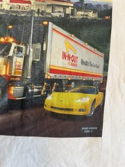 Vintage In-N-Out Burger California Graphic T-Shirt White Sz XL 2006 VTG White