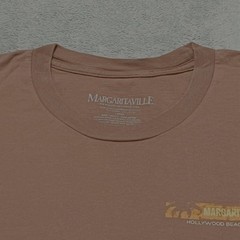 Margaritaville T Shirt Mens L Red Lone Palm Hollywood Beach Resort Tee