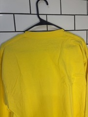 AWGE Industries ASAP Rocky Testing Yellow Cotton Long Sleeve T-Shirt M