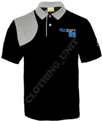 Mens Short Sleeve Plain Contrast Polo Shirt T shirt Top Casual Cotton Mix S-XXL