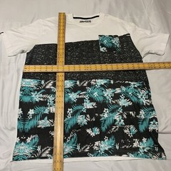 Vintage Y2K Mecca Flower All Over Front Print T Shirt Mens XL Check Out My Store