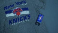 NEW YORK KNICKS BASKETBALL EST 1946 47 T-SHIRT GREY SIZE LARGE NEW WITH TAGS