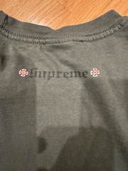 Men’s Supreme X Independent F the Rest Dark Slate Navy Blue L/S T Shirt Tee Sz M