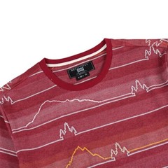 Beautiful Giant Men’s Striped Cotton T-shirt Jacquard Regular Outdoor