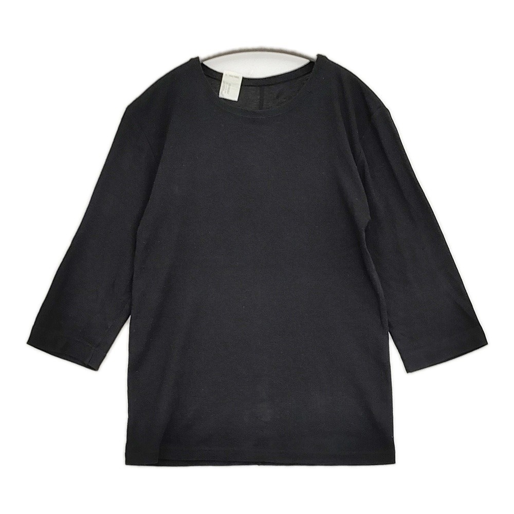 N.HOOLYWOOD 102-45 pieces Cotton wool 3/4 sleeve Size 38 T-shirt black 6-051…