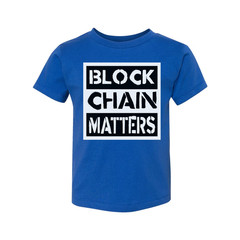 Block Chain Matters Graphic T Shirt For Crypto Enthusiasts And Tech Fans Unisex