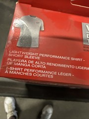 2- Packs Milwaukee Workskin 414G-XL Lightweight Performance Tee Shirt Gray