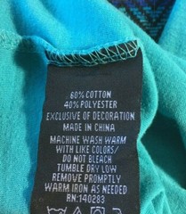 Beautiful Giant Garments Turquoise Graphic Pocket Men’s T-Shirt Size Small Aztec
