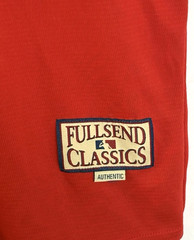 Full Send x Boston Red Sox Men’s Medium Nelk Boys Red Sewn Logo Game Jersey