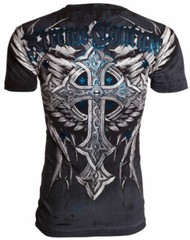 Xtreme Couture Affliction Men’s T-Shirt PANTHER Black Tattoo Biker S-5XL