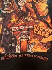 Universal Studios Halloween Horror Nights 2025 Terrifier Art the Clown Cafe 2XL