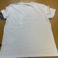 Lucky Brand Crewneck Ribbed Collar Side Slip Hem Short Sleeve White Tee Large