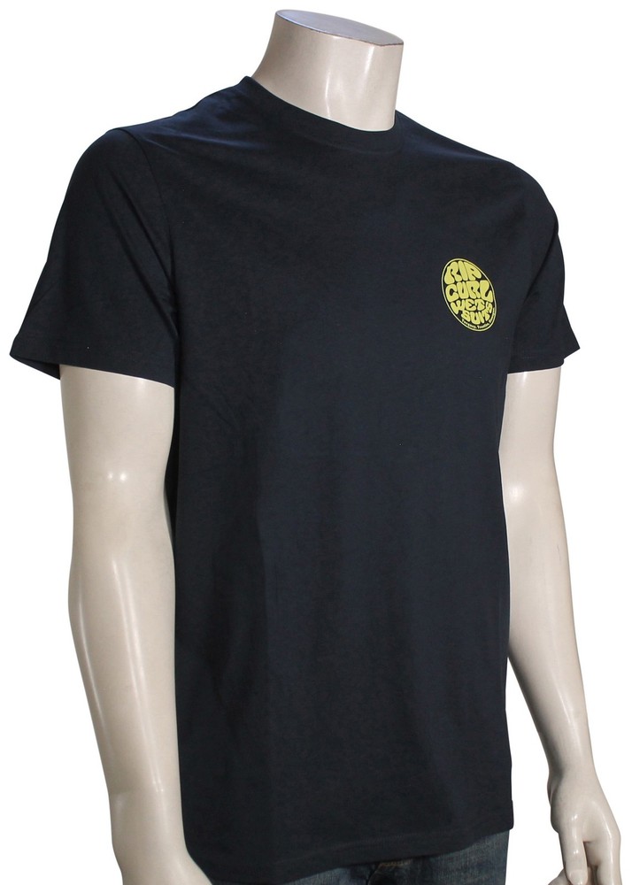 Rip Curl Wettie Icon T-Shirt – Dark Navy – New