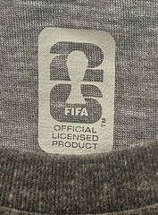 FIFA World Cup Official Licensed 2026 Dark Gray Soccer Fan T Shirt NWT