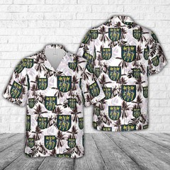 US Army 12th Special Forces Group 12th SFG Hawaiian Shirt