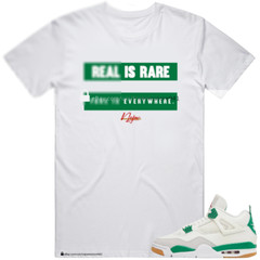 White T-Shirt To Match Air Jordan 1 Low SE Lava Glow