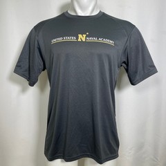 USNA United States Naval Academy Badger Sport Athletic Grey T-Shirt Men’s MEDIUM