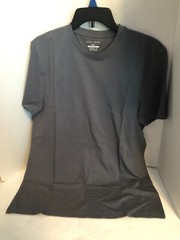 T-Shirt Short Sleeves Gray New Look Size Medium