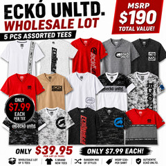 Ecko Unltd Wholesale Lot of 5 Men’s Random Assorted Graphic T-Shirts Brand New