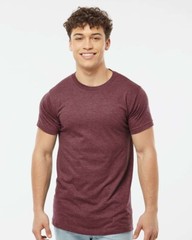 Tultex Unisex T Shirt Cotton/Polyester Short Sleeves Fine Jersey T-Shirt – 202