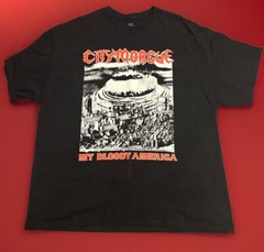 City Morgue My Bloody America Adult Cotton T-Shirt Size XXL Box Set Limited