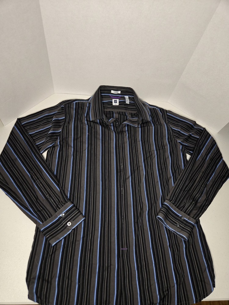 GAP Men’s Long Sleeve Button Down Large Dress Business Casual
