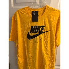NWT The Nike Tee 28 Speckles Uni Gold Tee Size XL