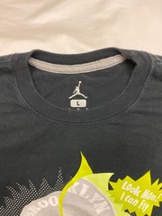 Mens Nike Air Jordan Brooklyn Mars Graphic Black Hip Hop T Shirt Size L Michael