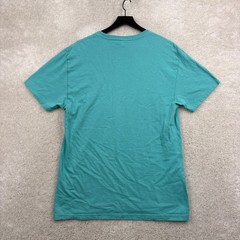 Teddy Fresh T Shirt Adult Size Medium Blue Short Sleeve Earth Day Cotton Graphic