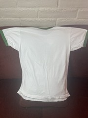 Vintage Marvel Hulk Men’s L White/Green Ringer Graphic Tee Crew Neck