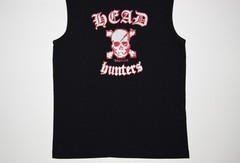 VTG 90s ENERGIE HEAD HUNTERS SKULL SLEEVELESS T-SHIRT TANK TEE M/Slim ITALY Y2K