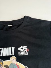 SpyxFamily Shirt Men Large Collab Kura Sushi Logo Collect Work Party Gym Core Ex