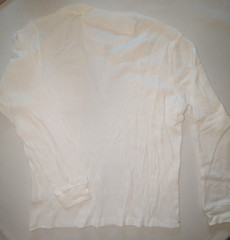 Jachs New York, Waffle Knit Henley Long Sleeve Casual Shirt, Men’s M, Beige