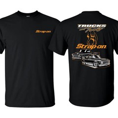 Trucks and tools T-Shirt, Snap-on 100% Cotton Double Sides T-shirt, Hardworking