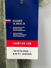 Champion Sz Medium Green Camo AOP Sport Tee Men’s Anti-Odor Wicking