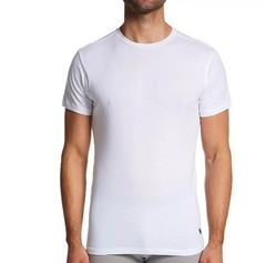 3 POLO RALPH LAUREN S M L XL SLIM FIT COTTON BLACK WHITE BLUE CREW NECK T SHIRTS