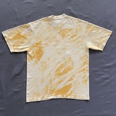 Stillz T Shirt Mens Large Yellow Acid Wash Bleach “Banana” Cartoon Street