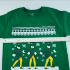 Elf Movie Green T Shirt Tee Green Small Holiday Christmas Hug