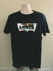 NWT Levi’s Men’s Graphic Printed Crew Neck Short Sleeve T-Shirt free ship