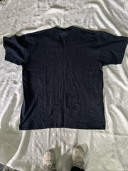 1 PC PRO CLUB SS HEAVY-WEIGHT T SHIRT (4XL) Navy Blue New V Neck Bin A1/4