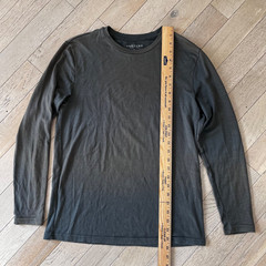 Unbound Merino Shirt Long Sleeve Men’s Small 100% Merino Wool Dark Green
