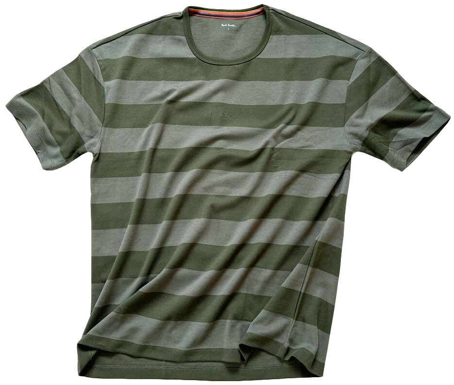 PAUL SMITH HEAVYWEIGHT SOFT FEEL COTTON BLEND LOOSE FIT T-SHIRT / TOP BNWT SZ- L