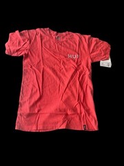 HUF Boner Classic H Men’s T-Shirt Size Small Cayenne Color
