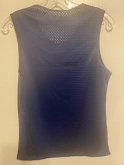 Men’s Mesh Tank Top Quick-Drying Fitness size Small US Navy Poly stretch NWOT