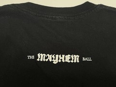 Rare! Official Lady Gaga Mayhem Ball Tour Tee Shirt Black Men’s Medium Women’s L