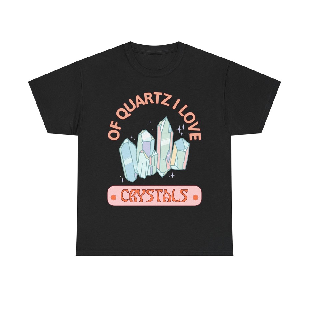 Of Quartz Crystals Healing Unisex Heavy Cotton Tee